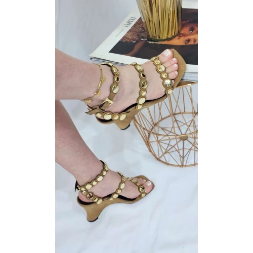 SANDÁLIA GAYA - Verde oliva